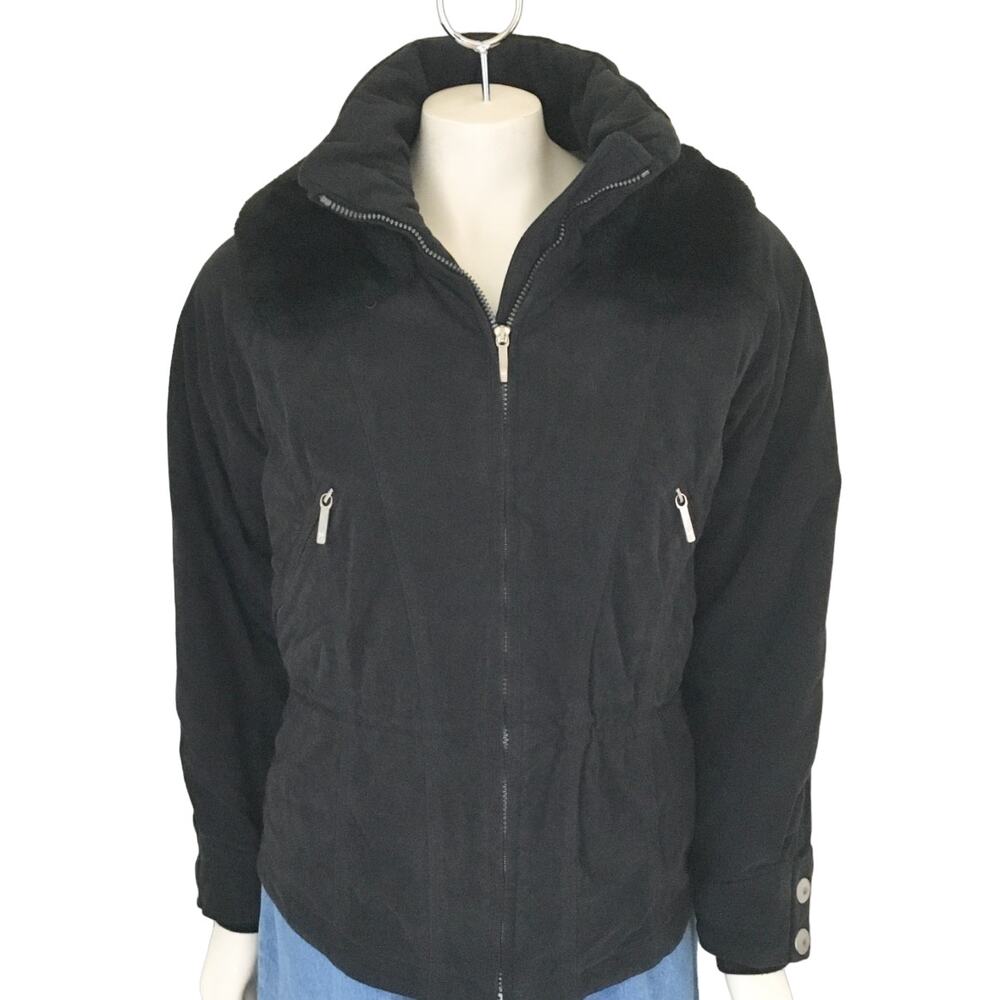VTG METROPOLIS by COULOIR Insulated Waterproof Ski Snow Jacket in Black  SZ 8